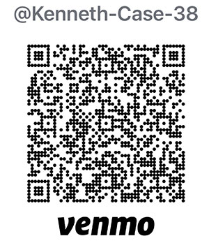 Venmo QR for Kenneth Case